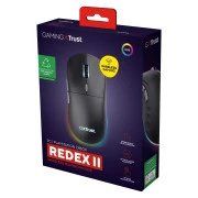 Trust GXT 926 Redex II Wireless/USB-A/USB-C Black (25126) (UA)