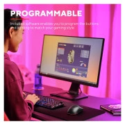 Trust GXT 926 Redex II Wireless/USB-A/USB-C Black (25126) (UA)