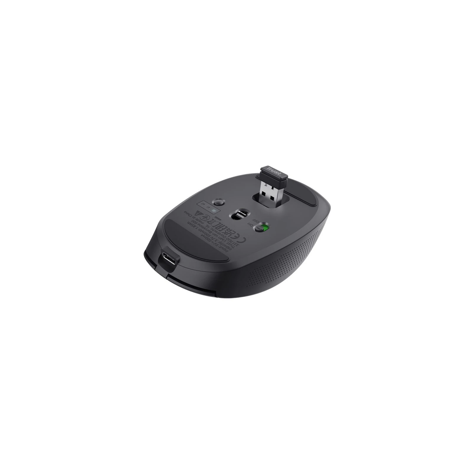 Trust Ozza compact Bluetooth/Wireless/USB-A Black (24819) (UA) Підключення: бездротове;