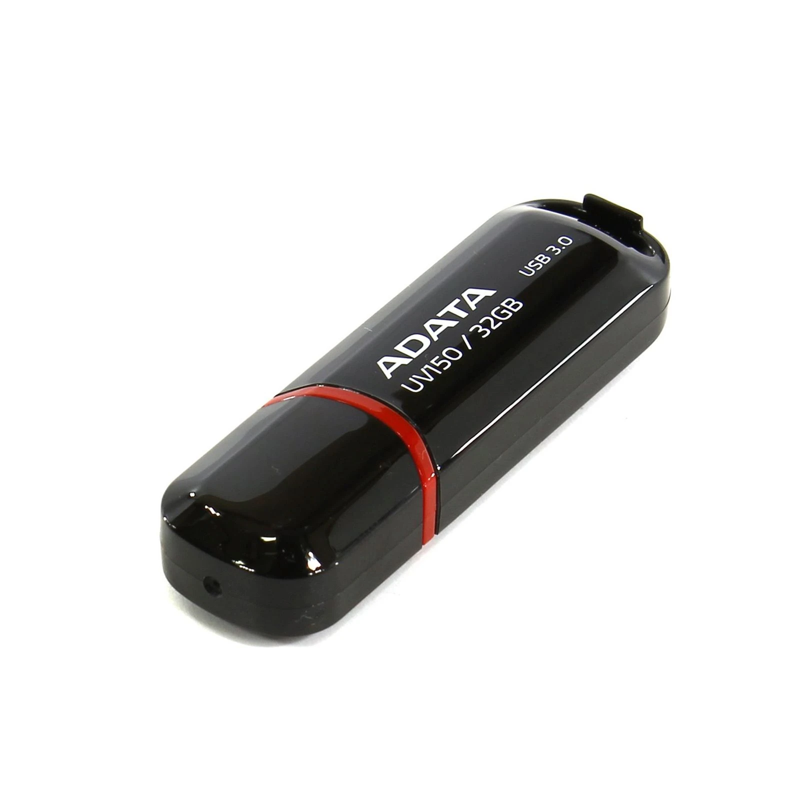 ADATA 128GB UV150 Black USB 3.0 (AUV150-128G-RBK) (UA) Физические размеры 58 x 18 x 10 мм