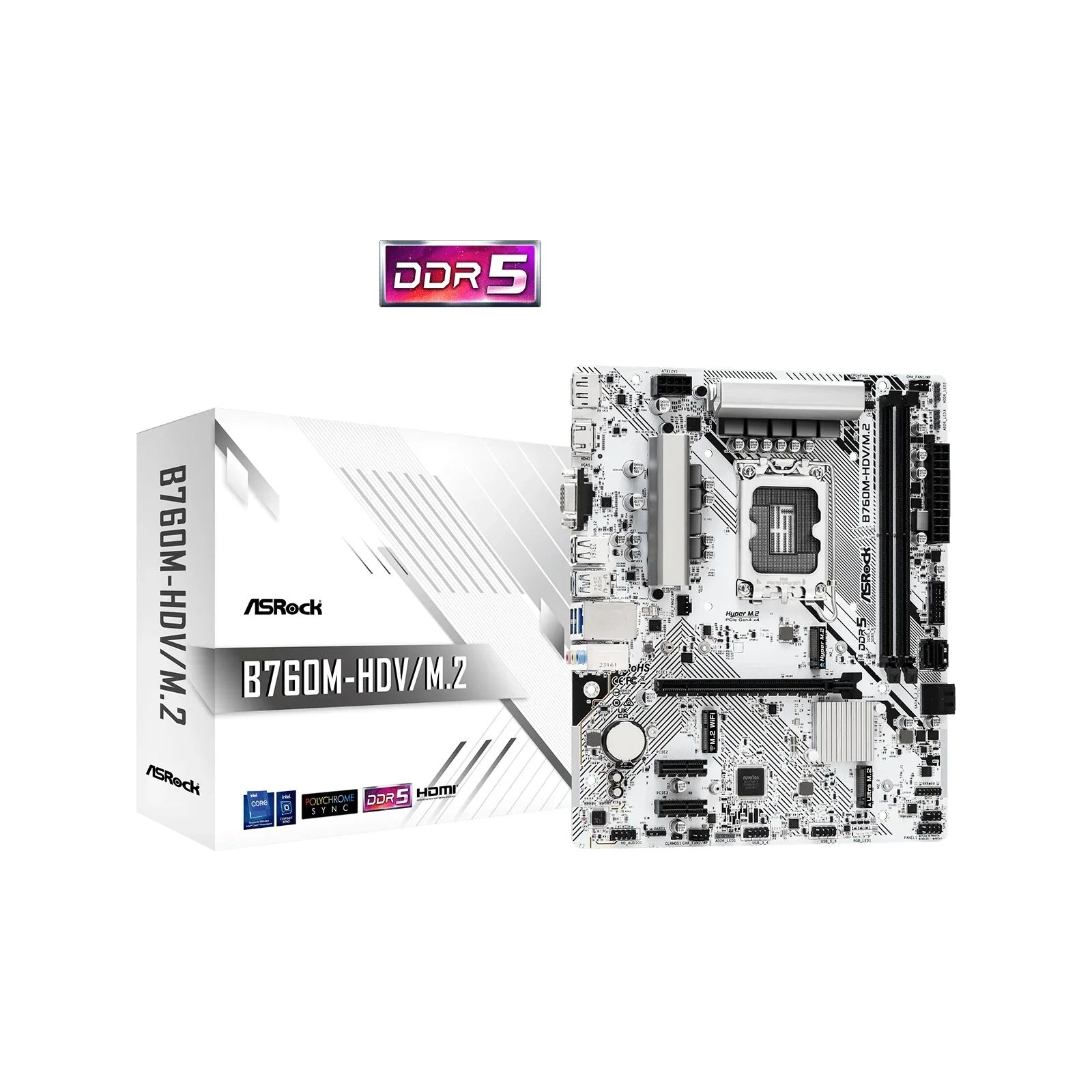 ASRock B760M-HDV/M.2 (UA) Призначення звичайна