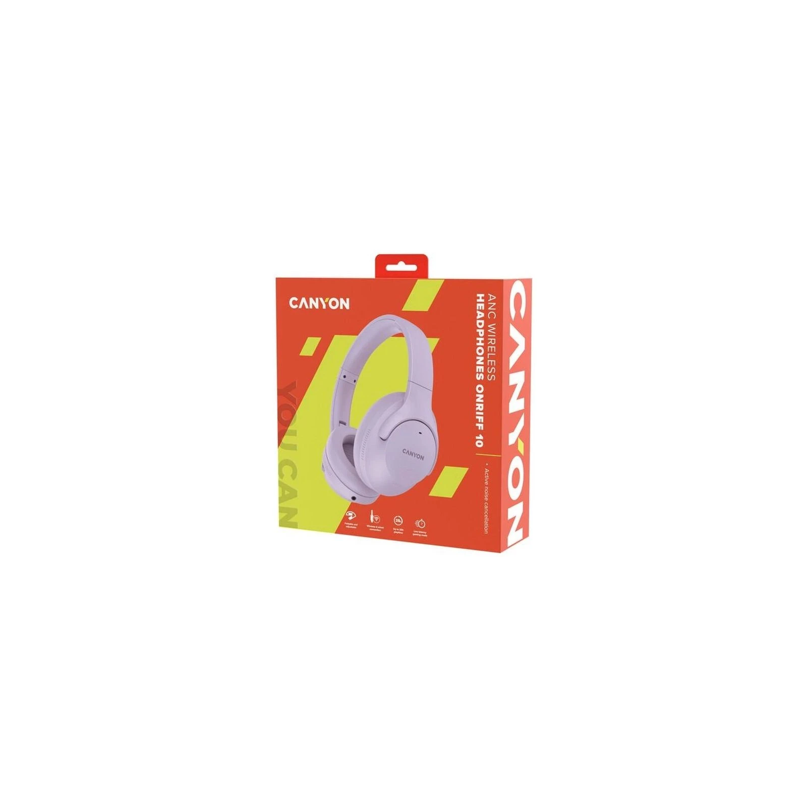 Canyon OnRiff 10 ANC Bluetooth Purple (CNS-CBTHS10PU) (UA) Призначення: для ноутбука, для