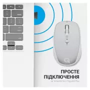 GamePro M267G Silent Click Wireless Gray (M267G) (UA)