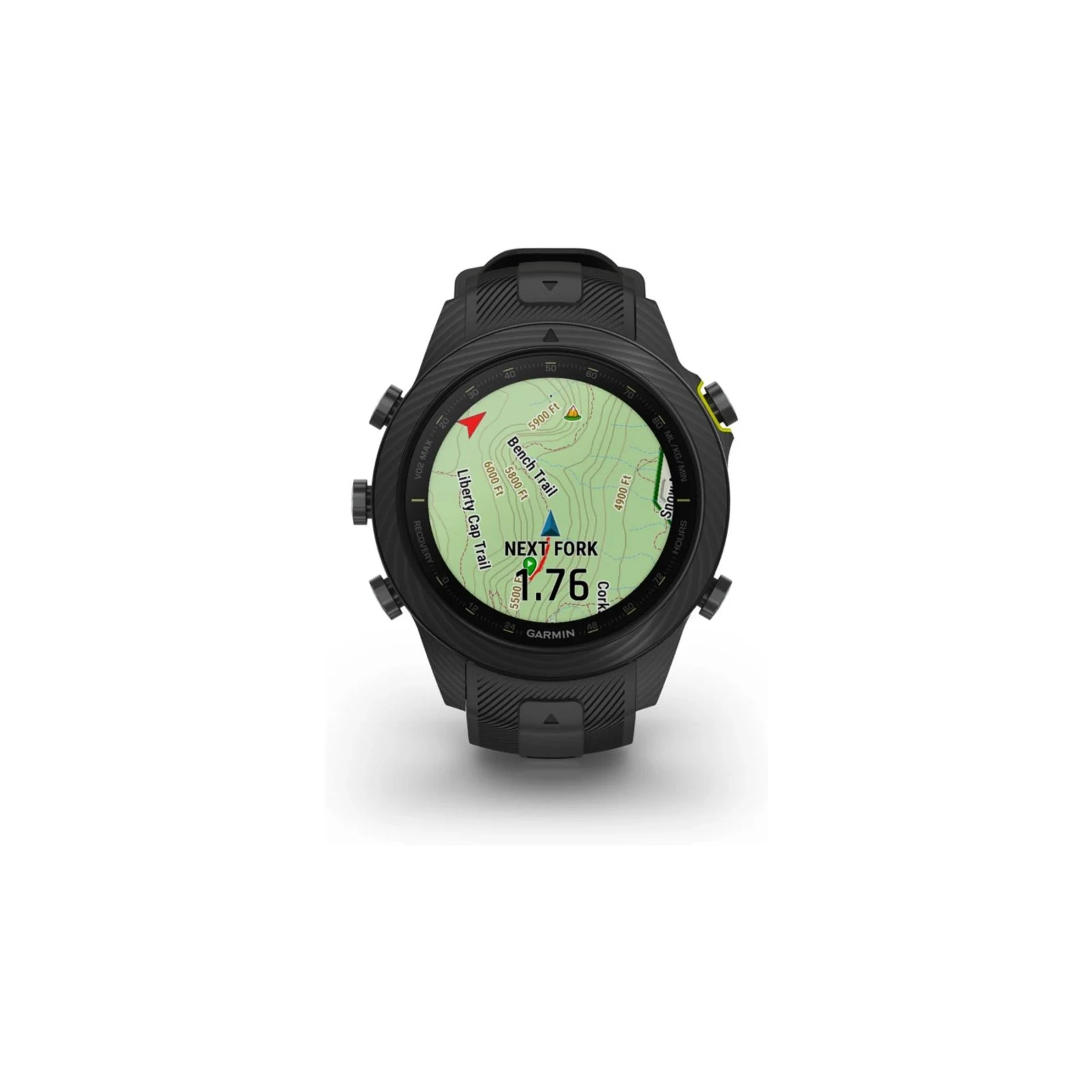 Garmin MARQ Athlete Gen 2, Carbon, GPS (010-02722-11) (UA) Тип: чоловічі; Форма годинника: