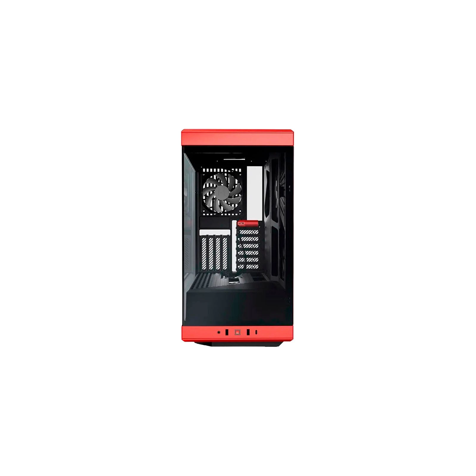 Hyte Y40 Black-Red (CS-HYTE-Y40-BR) (UA) Розташування блока живлення нижнє