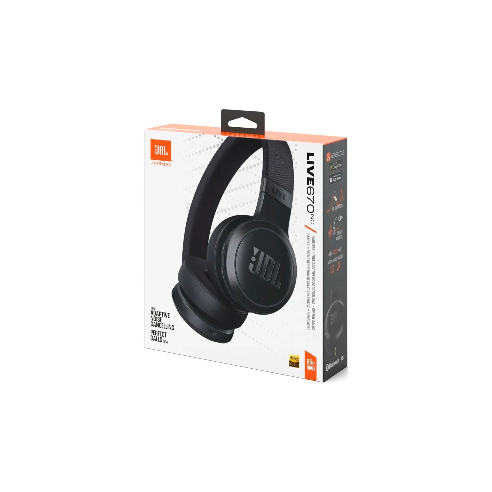 JBL Live 670 NC Black (JBLLIVE670NCBLK) Тип Hi-Fi/High-End