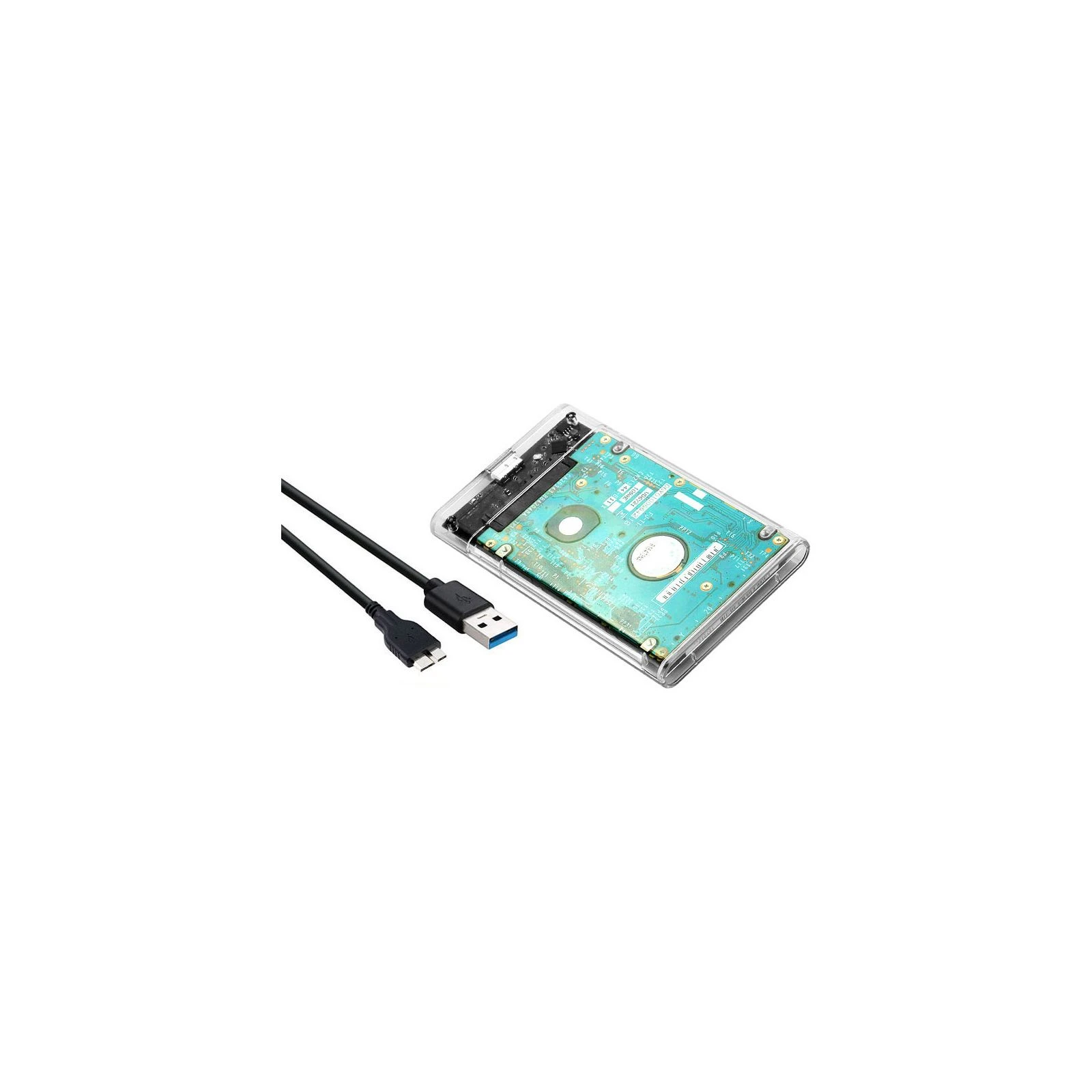 Кишеня зовнішня Dynamode 2.5 SATA/SSD HDD - USB 3.0 (DM-CAD-25319) (UA) Призначення: для HDD, для SSD;