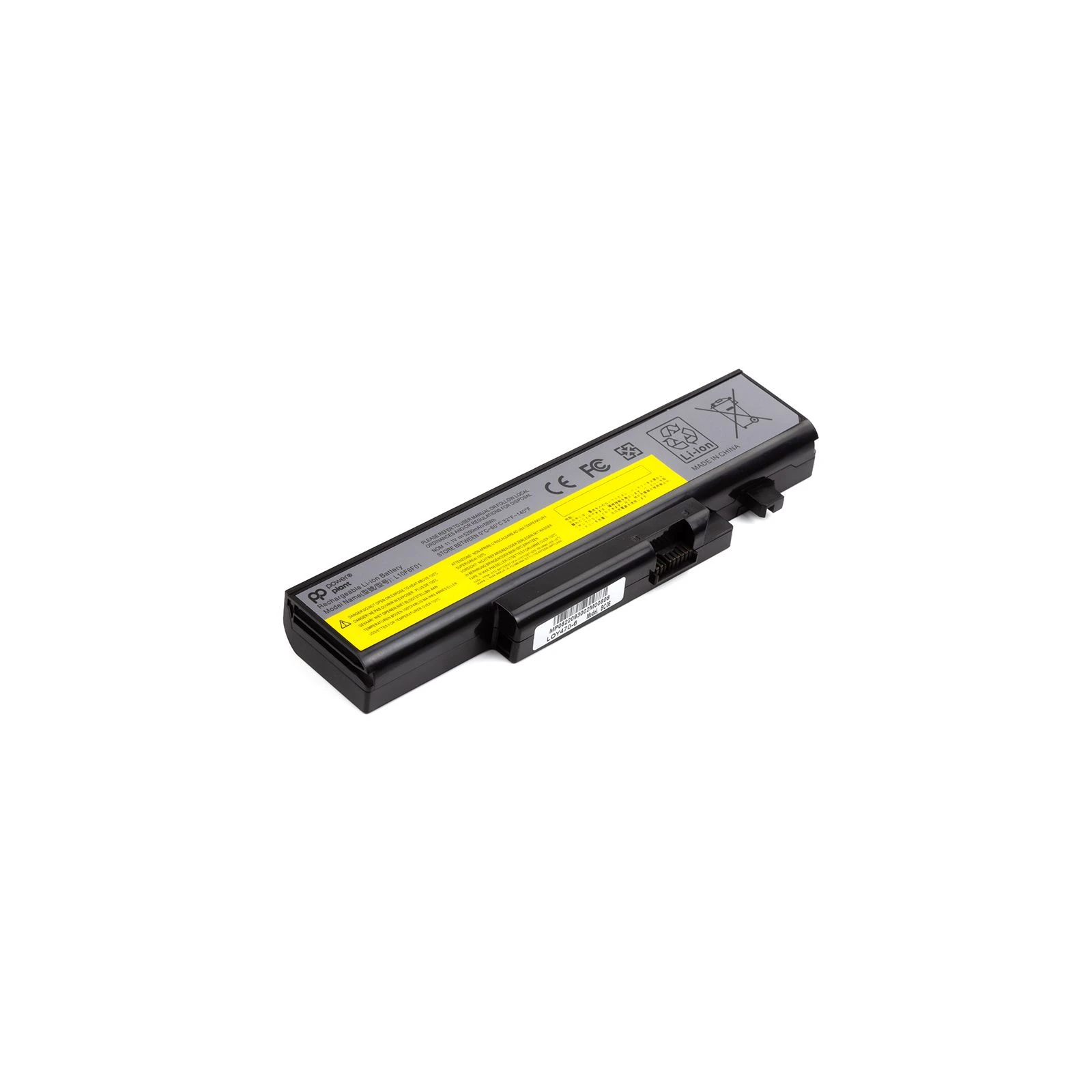 LENOVO IdeaPad Y470 (L10S6F01) 10.8V 5200mAh PowerPlant (NB481637) (UA) Тип: Li-Ion; Вид: лицензионный; P / N