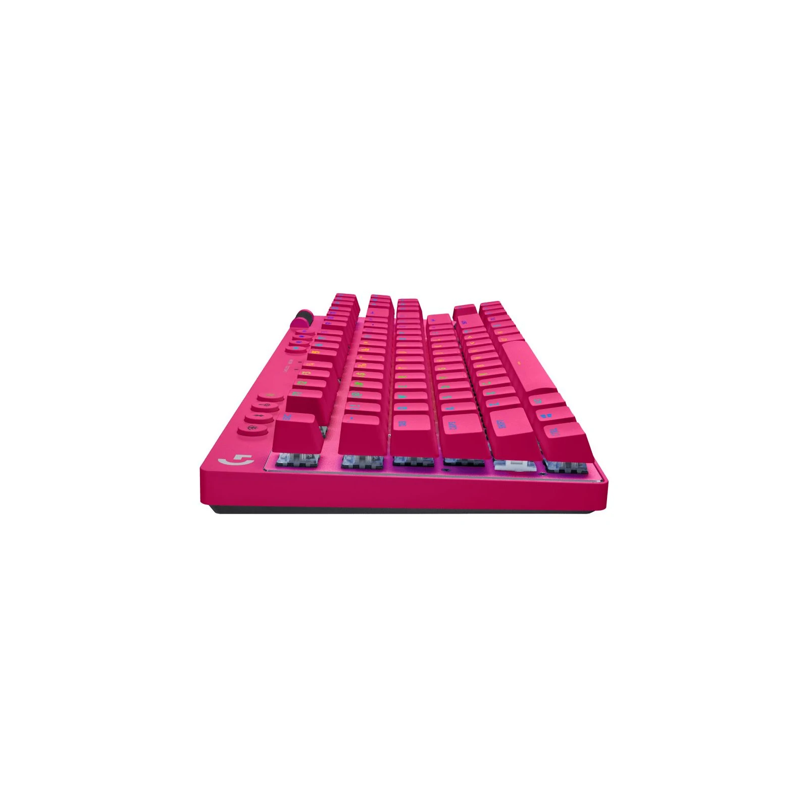 Logitech G PRO X TKL Lightspeed Tactile USB UA Magenta (920-012159) (UA) Подсветка клавиш RGB