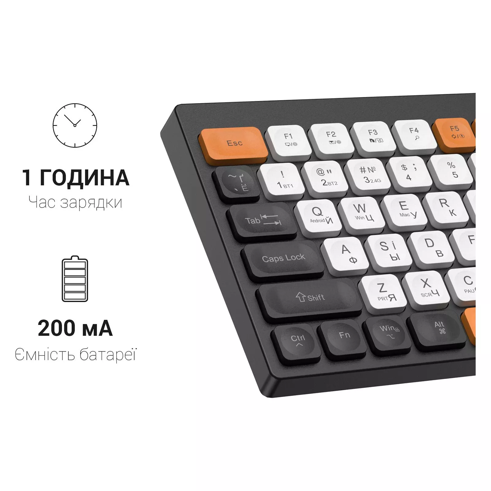 OfficePro SK955B Wireless/Bluetooth Black (SK955B) (UA) Тип: мультимедійна, ігрова;