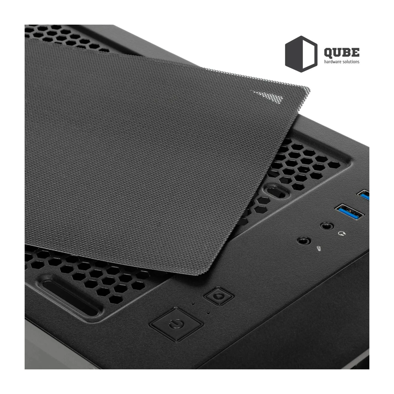 Qube GERYON Black (QBGERYON_FBNU3) (UA) Клас корпусу: Геймерські;