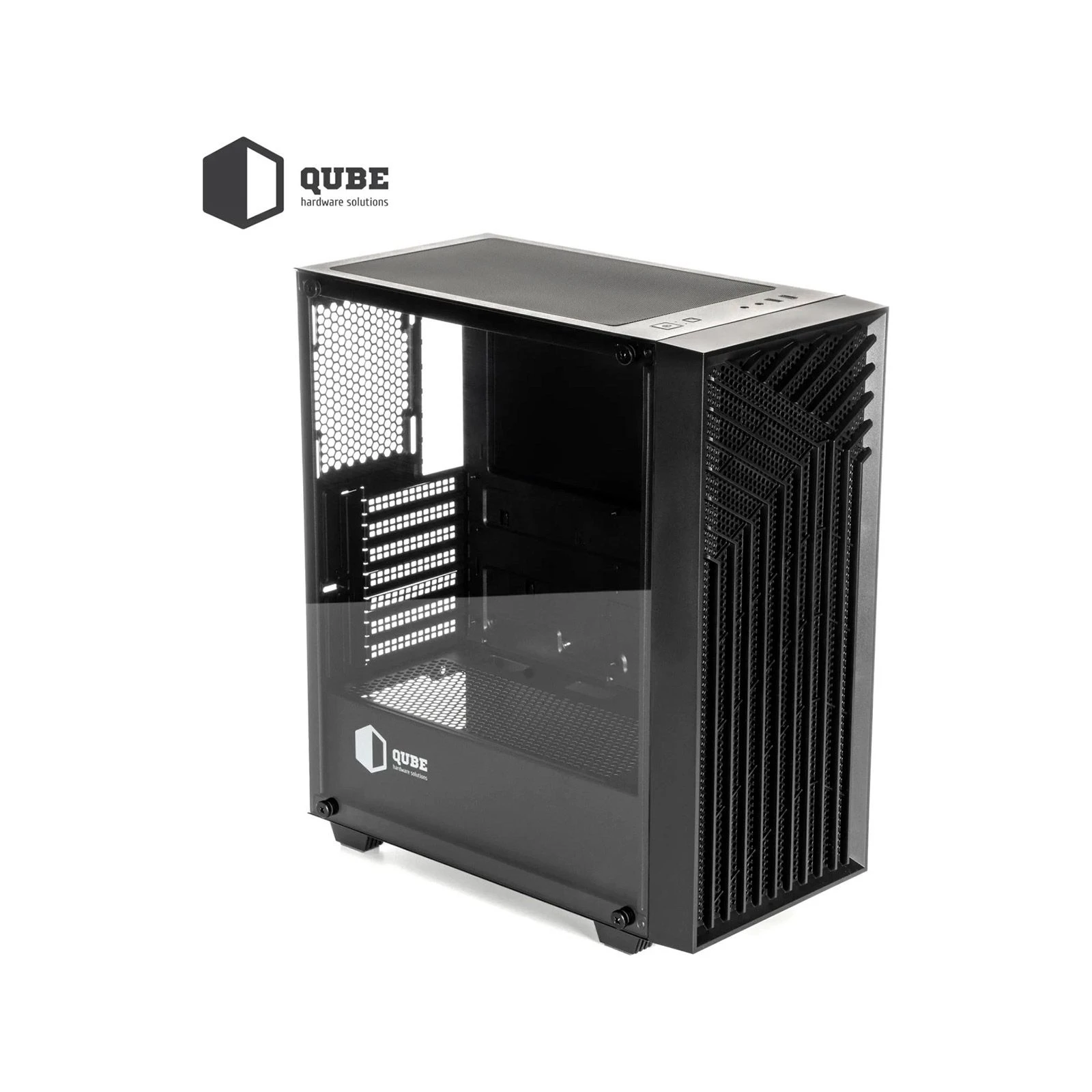Qube GERYON Black (QBGERYON_FBNU3) (UA) Розташування блока живлення нижнє
