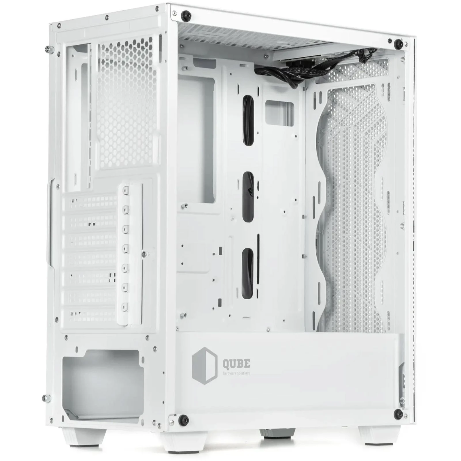 Qube GERYON White (QBGERYON_FWNU3) (UA) Кількість зовнішніх відсіків 5.25” відсутня