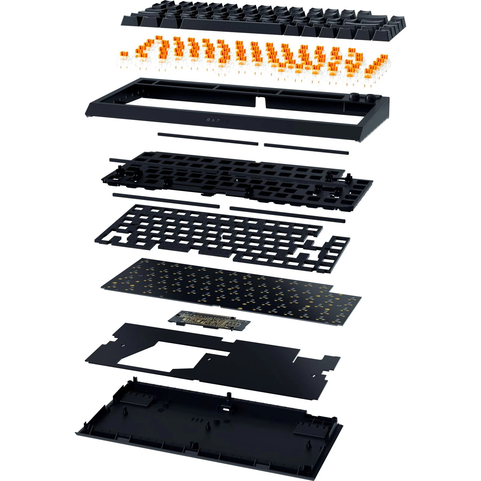 Razer BlackWidow V4 75 USB UA Black (RZ03-05000100-R3M1) (UA) Тип подключения проводная