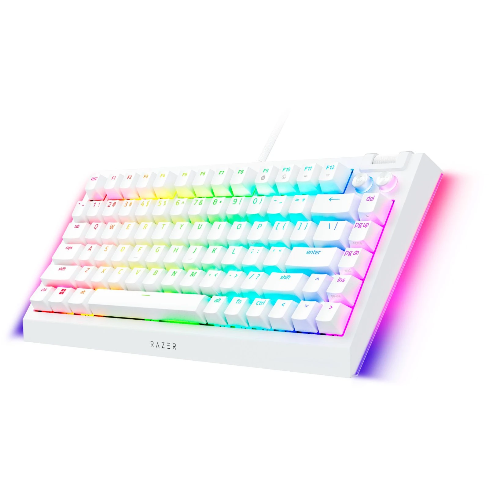 Razer BlackWidow V4 75 USB UA White (RZ03-05001700-R3M1) (UA) Конструкція механічна