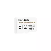 SanDisk 512GB microSDXC High Endurance UHS-I U3 V30 + SD adapter (SDSQQNR-512G-GN6IA)