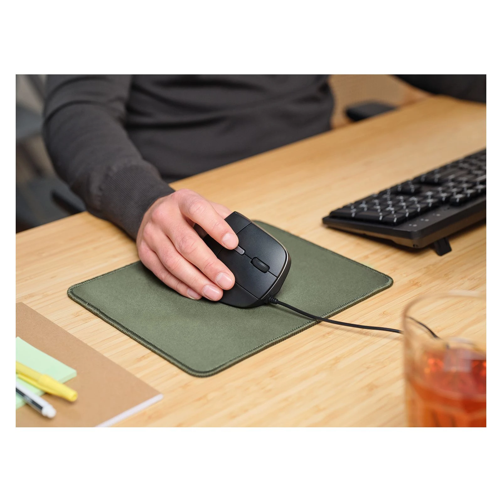 Trust Bayo II Ergonomic USB Black (25144) (UA) Тип: Вертикальные; Подключение: