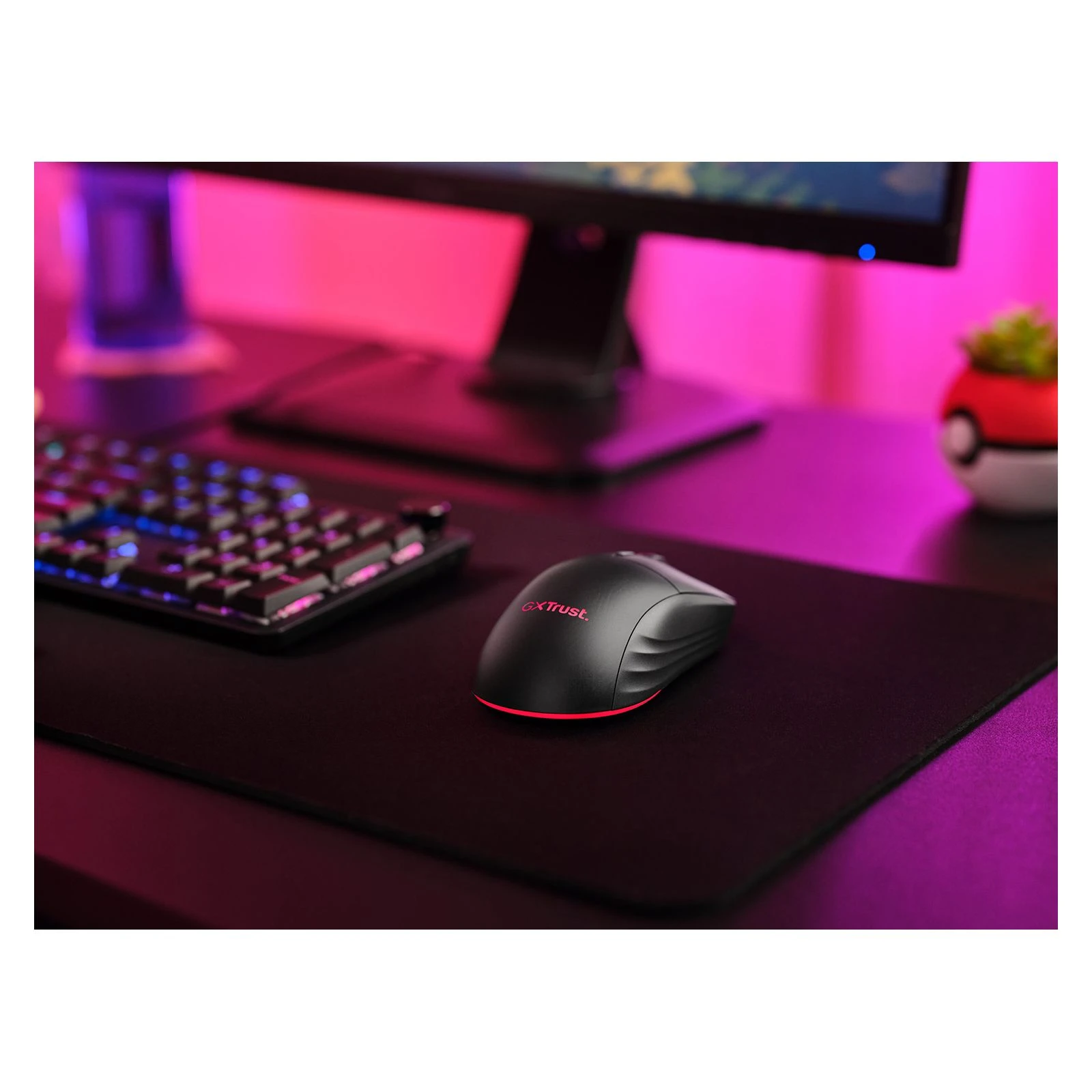 Trust GXT 926 Redex II Wireless/USB-A/USB-C Black (25126) (UA) Підключення провідне, бездротове