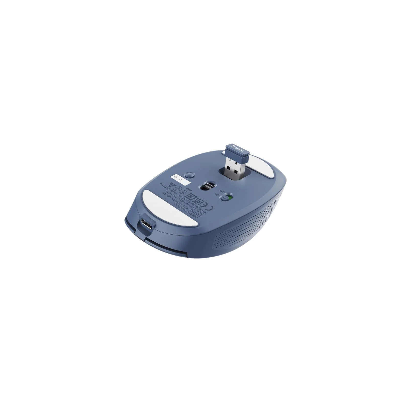 Trust Ozza compact Bluetooth/Wireless/USB-A Blue (24934) (UA) Підключення: бездротове;