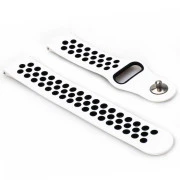 Ремінець BeCover Nike Style White-Black (705696)