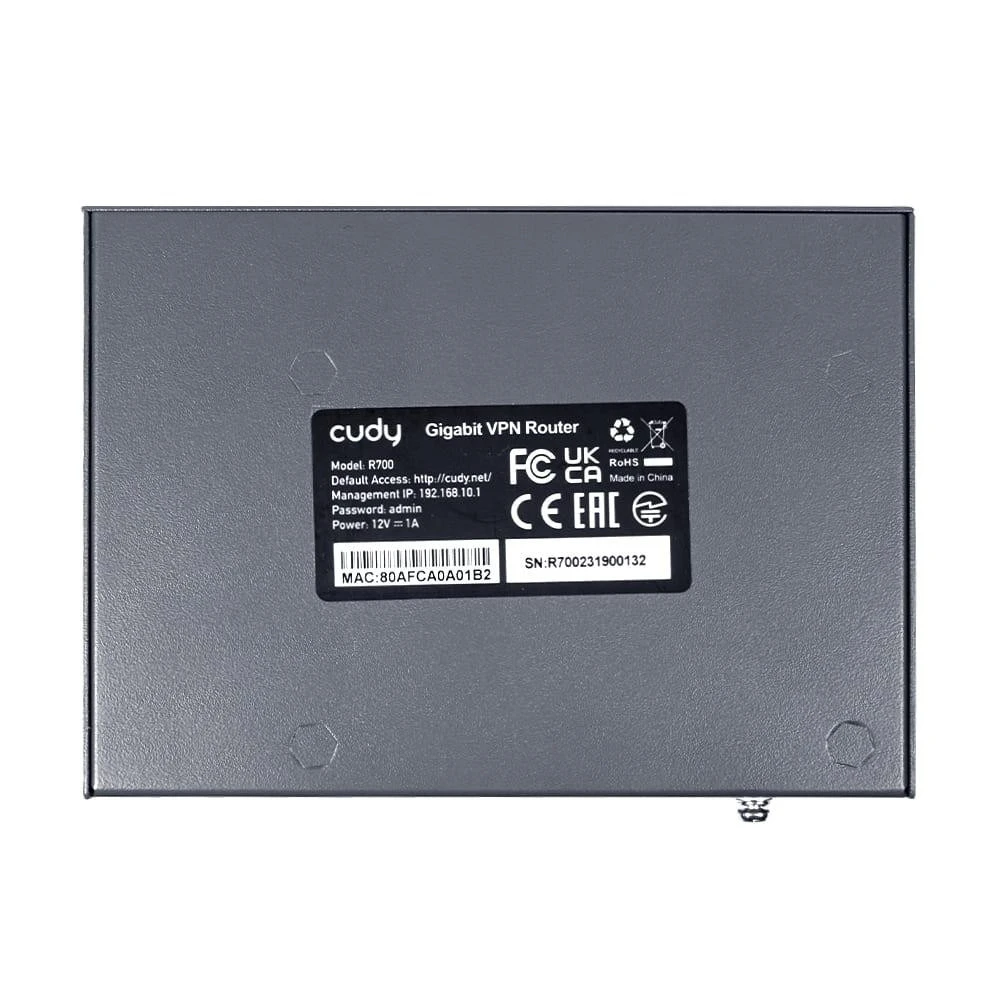 Маршрутизатор Cudy R700 (UA) Бренд: Cudy; Тип пристрою: