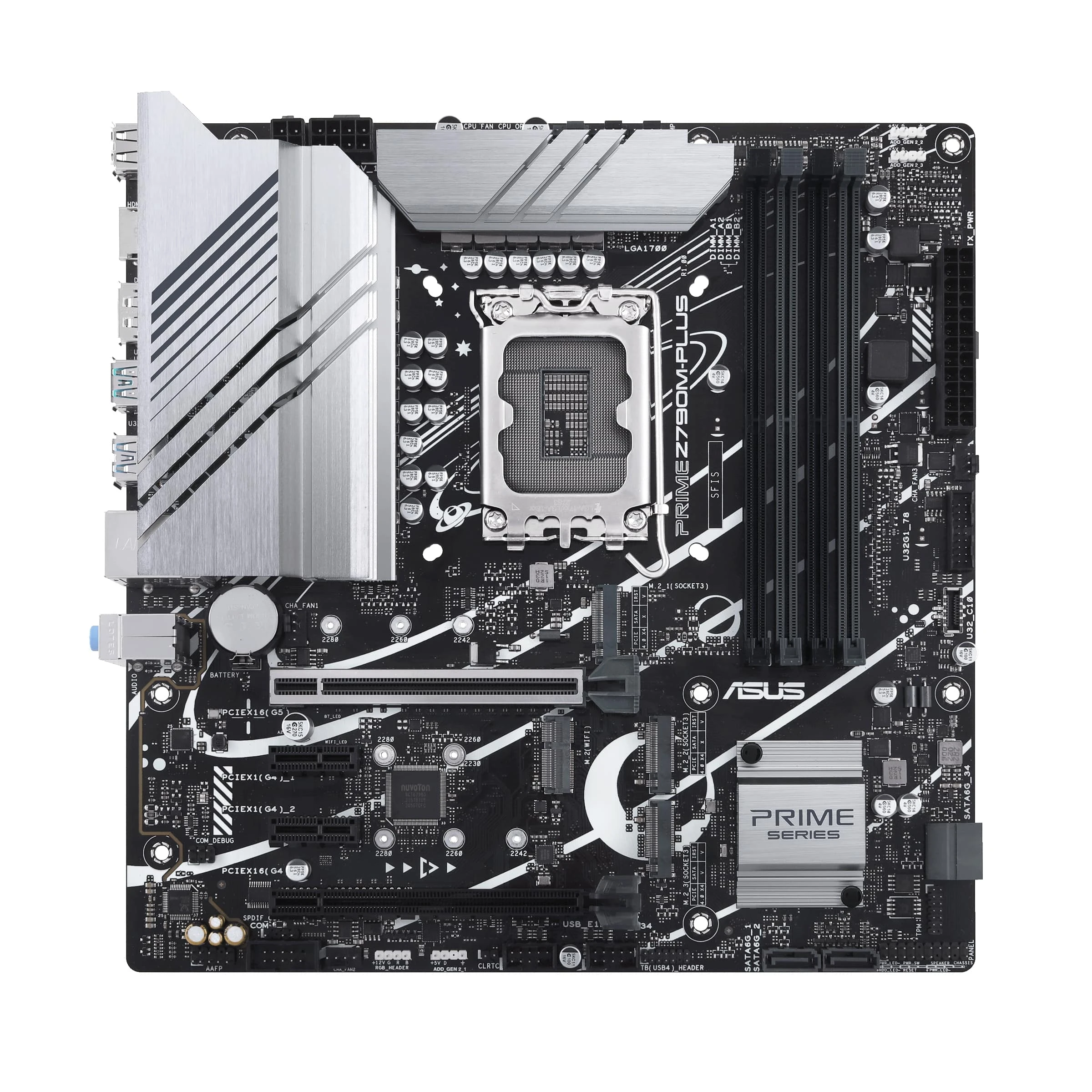 ASUS PRIME Z790M-PLUS (90MB1E70-M1EAY0) (UA) У напрямку: геймерська (overclocking);