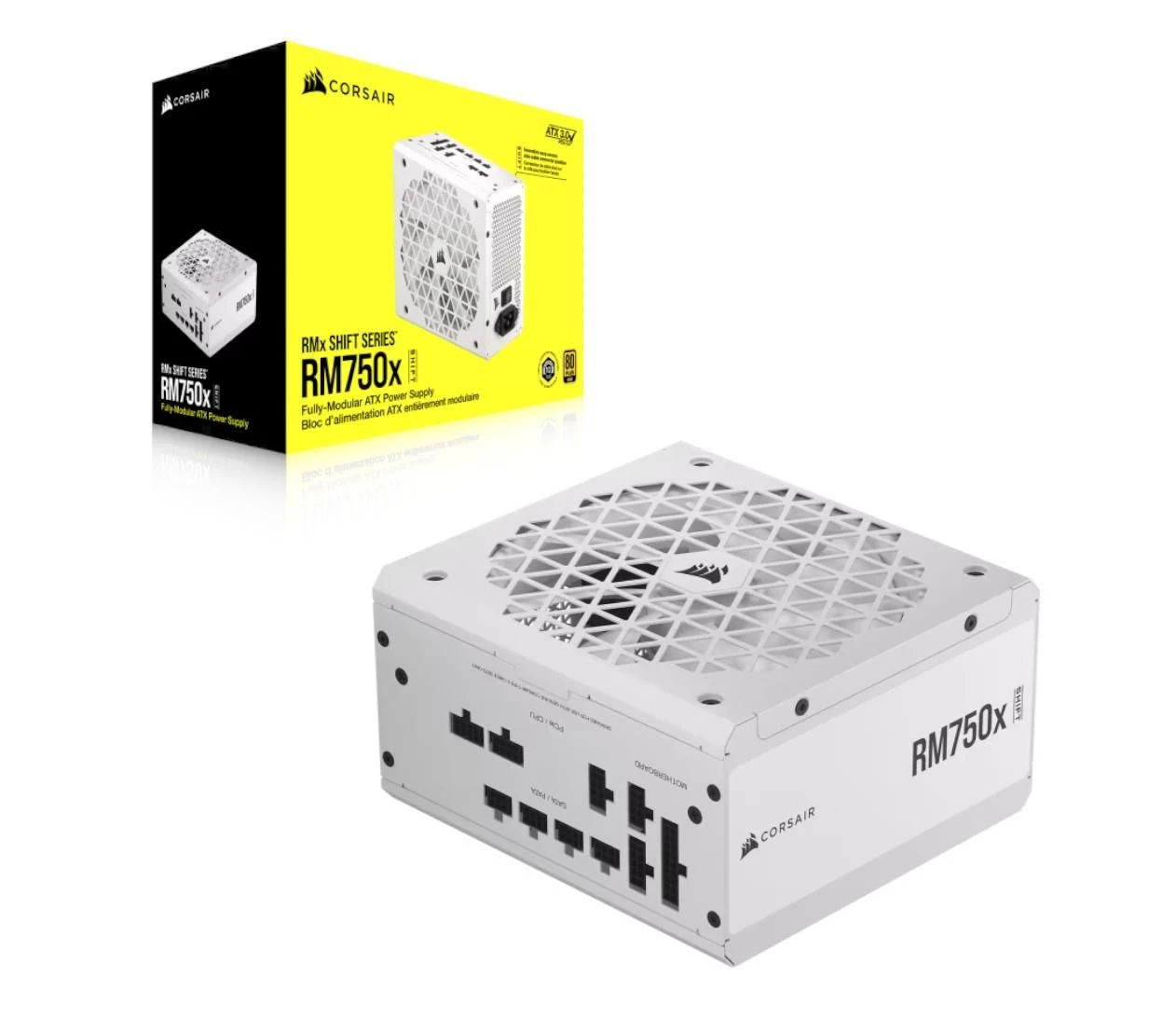 Corsair RMx Shift 750W 80 Plus Gold ATX 3.0 (CP-9020273-EU) EU Максимальна потужність; Вт: 750
