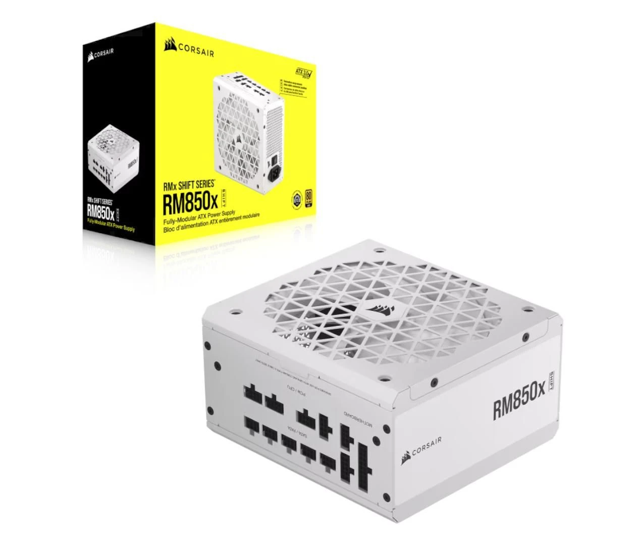 Corsair RMx Shift 850W 80 Plus Gold ATX 3.0 (CP-9020274-EU) EU Максимальна потужність; Вт: 850