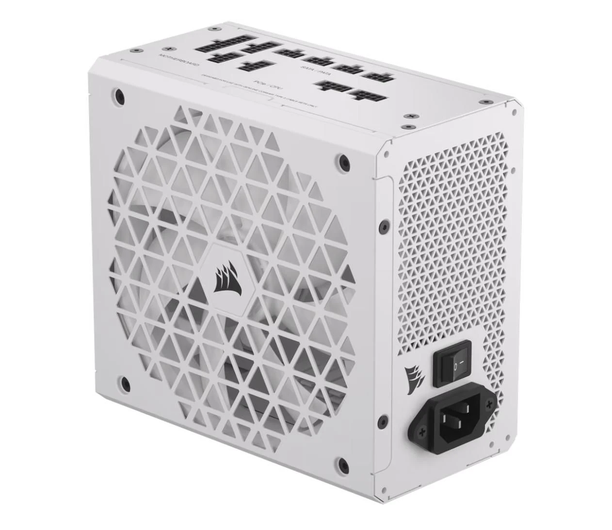 Corsair RMx Shift 750W 80 Plus Gold ATX 3.0 (CP-9020273-EU) EU Рознімання  ЦП 4+4 (8) pin – 2 шт; EPS12В 20+4 (24) pin – 1 шт.; PCI-E 5.0 12+4 (16) pin – 1 шт.; PCI-E 2.0 6+2 (8) pin – 3 шт.; MOLEX 4-pinний – 4 шт.; SATA – 12 шт.