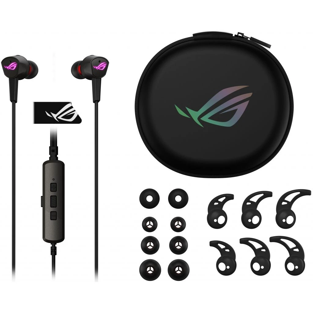 ASUS ROG Cetra II USB-C Black (90YH02S0-B2UA00) (UA) Тип: Hi-Fi / High-End; Призначення: для