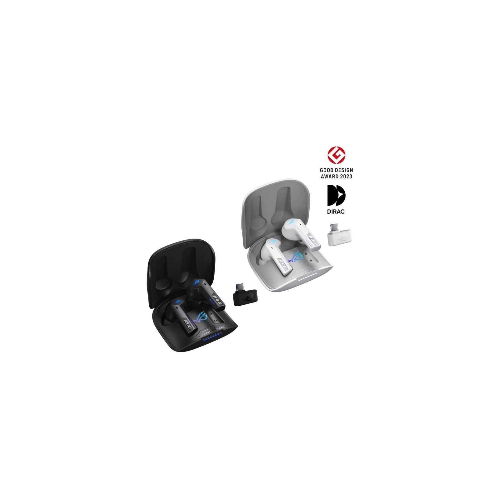 ASUS ROG Cetra True Wireless SpeedNova White (90YH03Y0-BTUA10) (UA) Тип: TWS (True Wireless Stereo); Призначення: