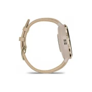 Garmin Venu 3S, Fr. Gray + Soft Gold, Leather, GPS (010-02785-55) (UA)