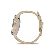 Garmin Venu 3S, Fr. Gray + Soft Gold, Leather, GPS (010-02785-55) (UA)