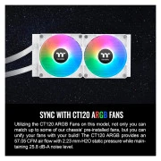 Система водяного охолодження ThermalTake TH240 V2 ARGB Sync Snow Edition (CL-W364-PL12SW-A) (UA)