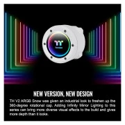 Система водяного охолодження ThermalTake TH240 V2 ARGB Sync Snow Edition (CL-W364-PL12SW-A) (UA)