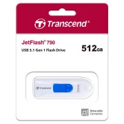 Transcend 512GB JetFlash 790 White USB 3.1 (TS512GJF790W) (UA)
