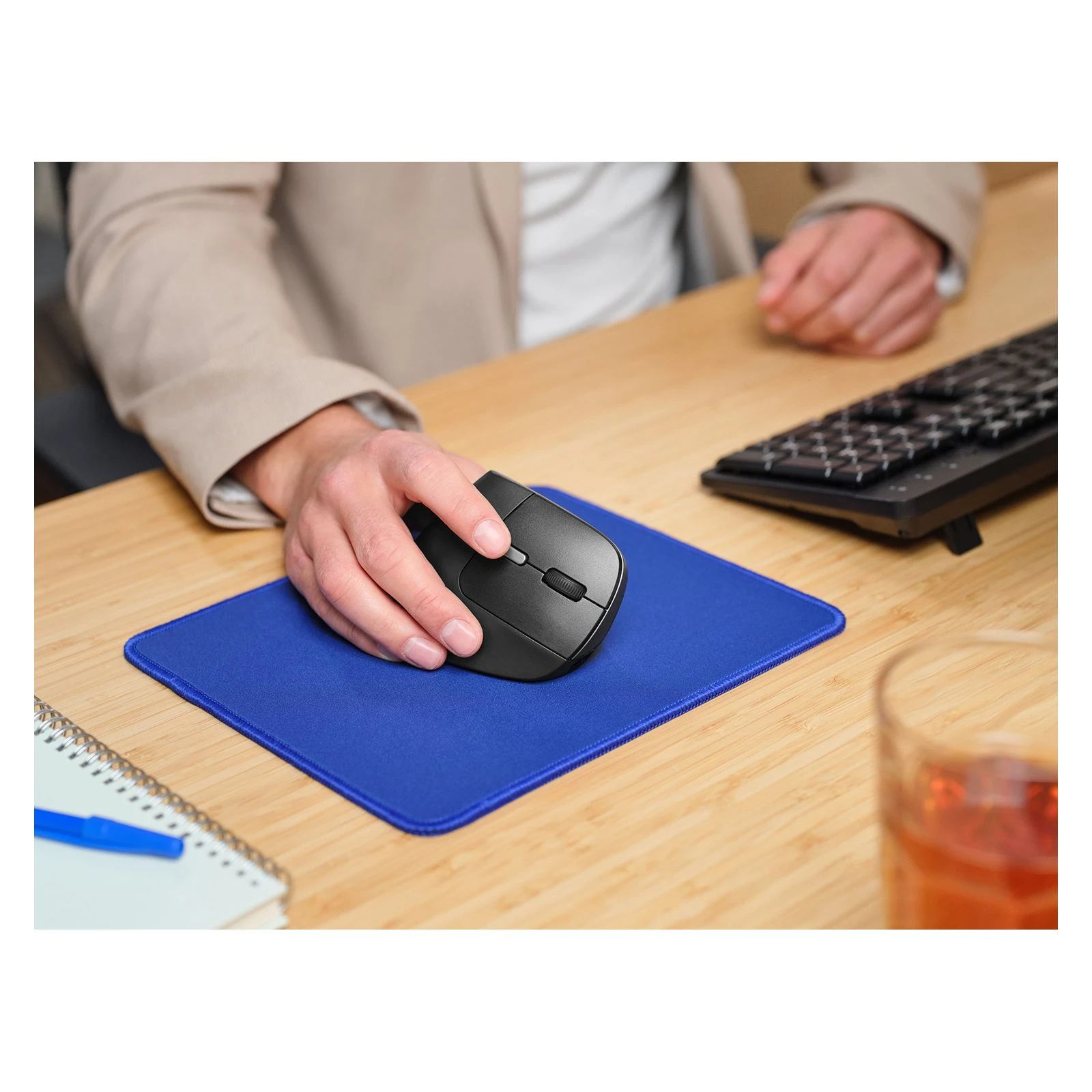 Trust Bayo 2 Ergonomic Wireless/USB-A Black (25145) (UA) Тип: Вертикальні; Призначення: