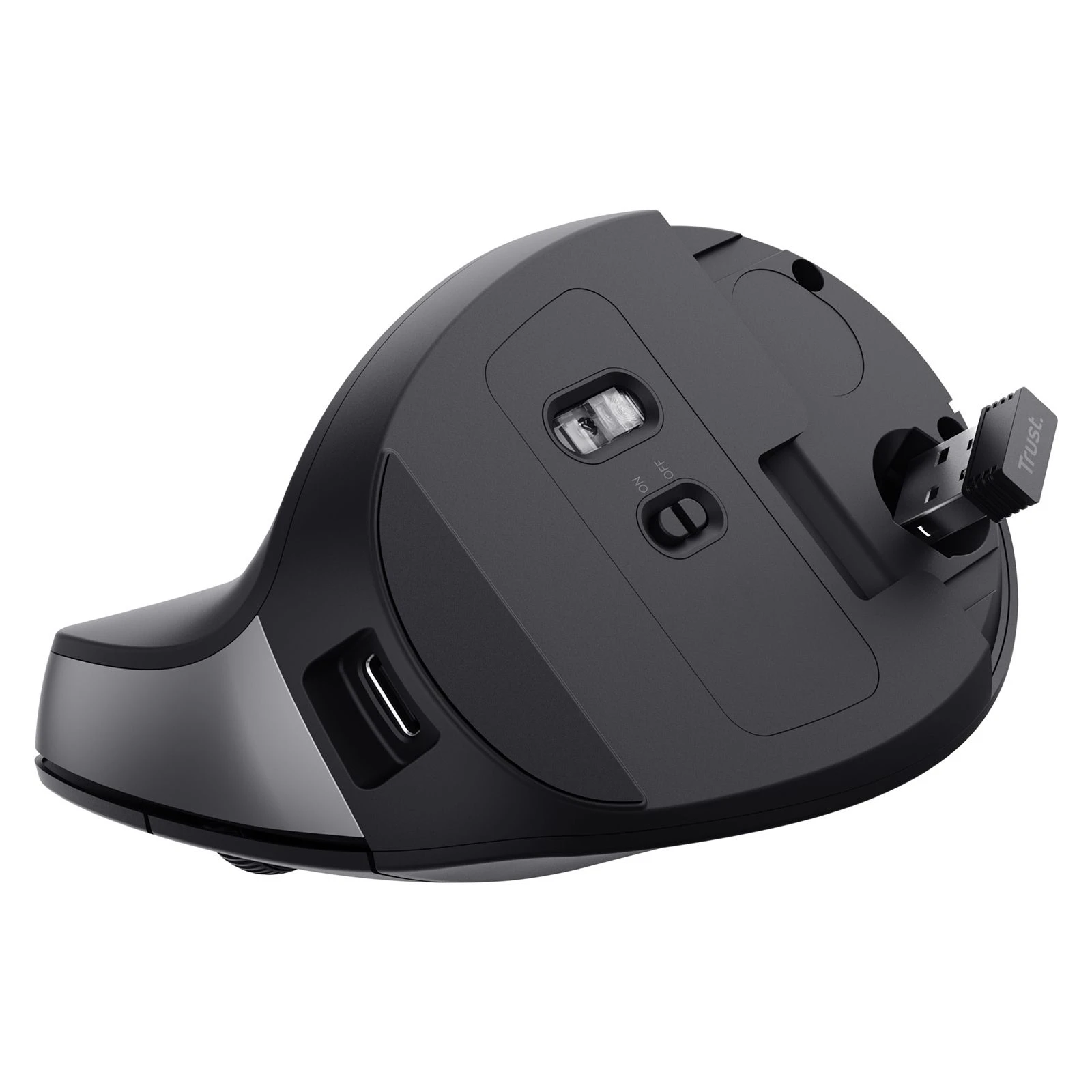Trust Bayo 2 Ergonomic Wireless/USB-A Black (25145) (UA) Разрешение (max) 2400 dpi