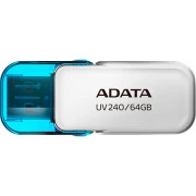 ADATA 64GB AUV 240 White USB 2.0 (AUV240-64G-RWH) (UA)