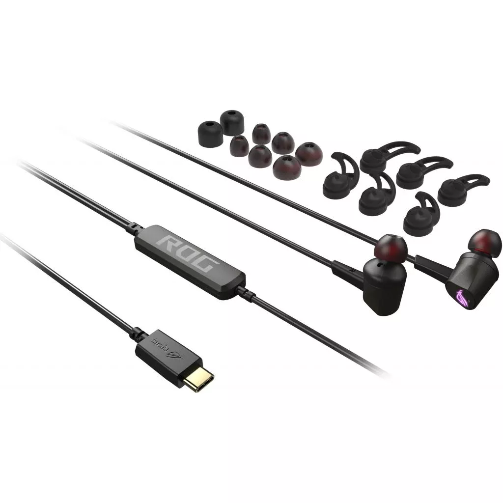 ASUS ROG Cetra II USB-C Black (90YH02S0-B2UA00) (UA) Тип: Hi-Fi / High-End; Назначение: для