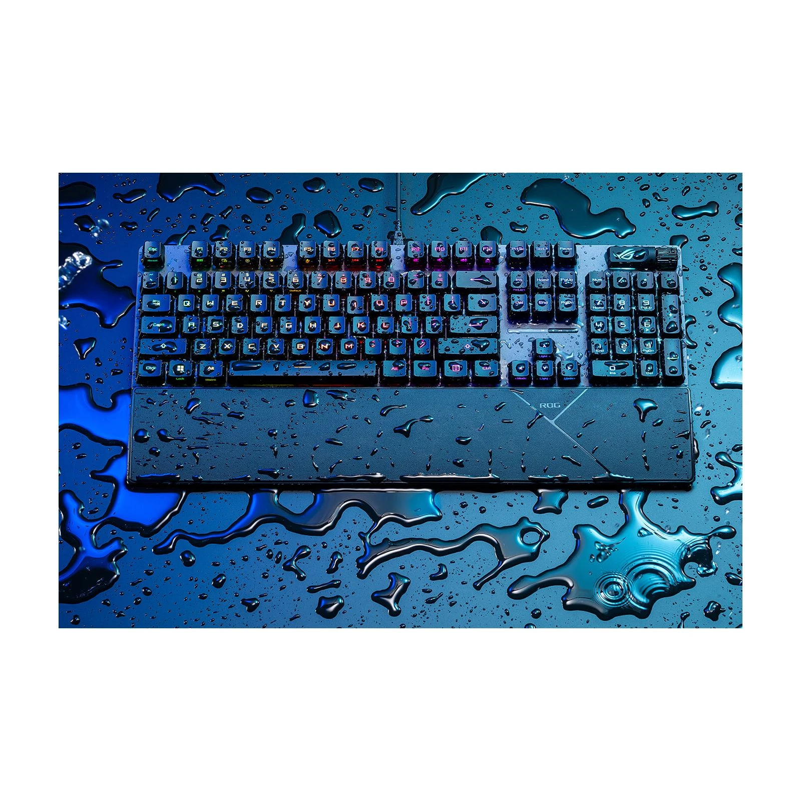 ASUS ROG Strix Scope II RX Red ABS UA USB Black (90MP0350-BKMA00) (UA) Конструкция оптическая/механическая