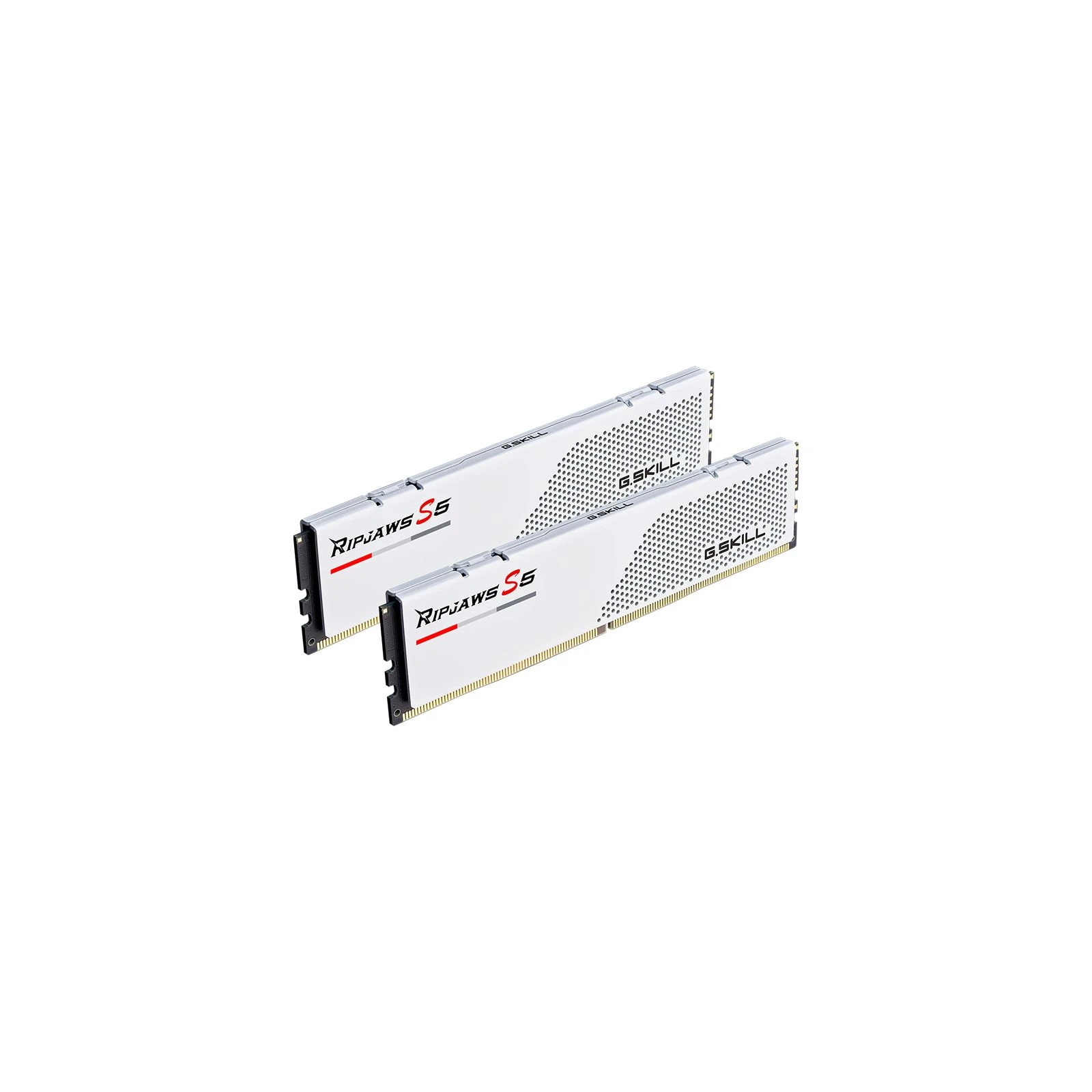 DDR5 32GB (2x16GB) 5600 MHz Ripjaws S5 White G.Skill (F5-5600J4040C16GX2-RS5W) (UA) Об'єм пам'яті 32 ГБ