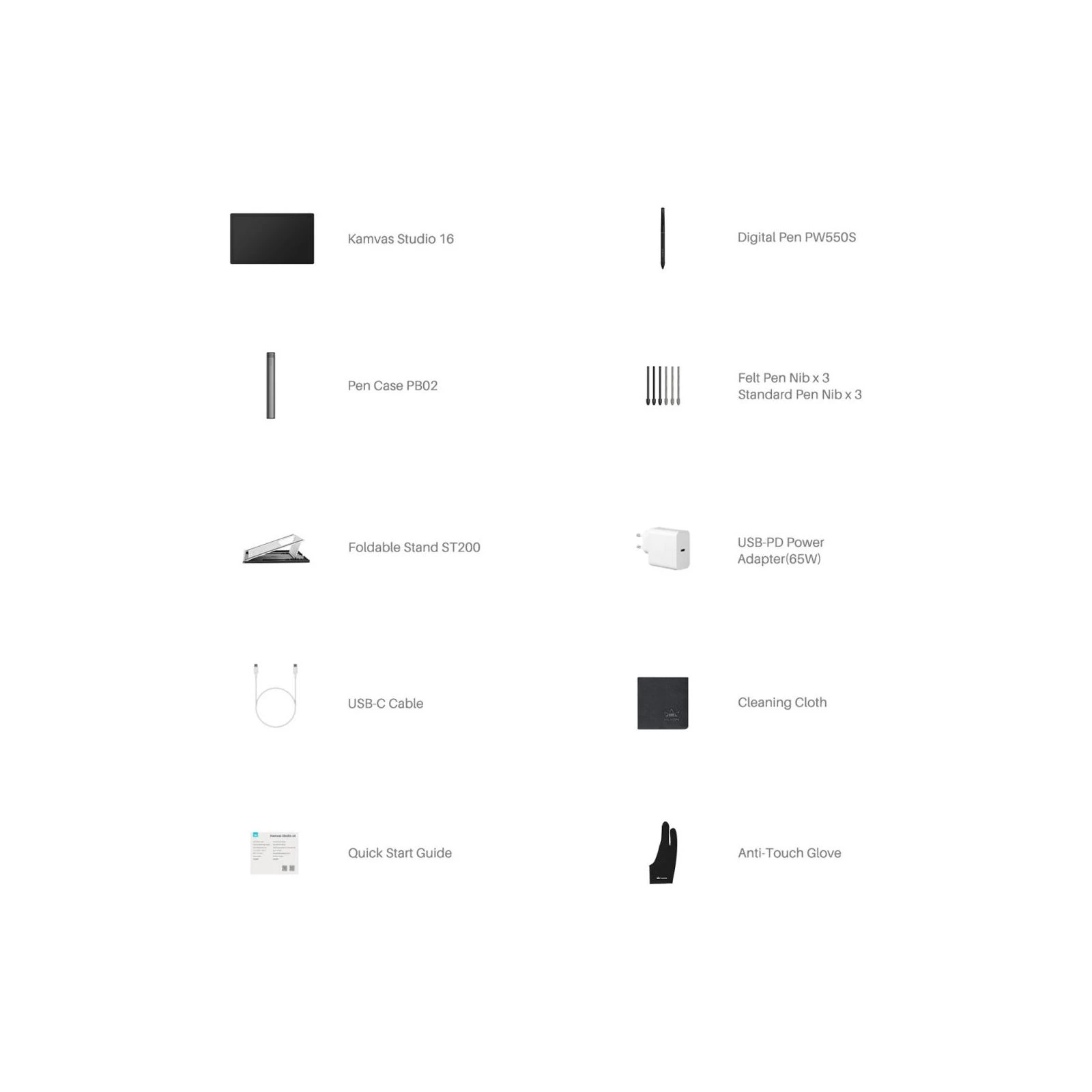 Huion Kamvas Studio 16 (KS1601) (UA) Тип планшета-монітора: з великим