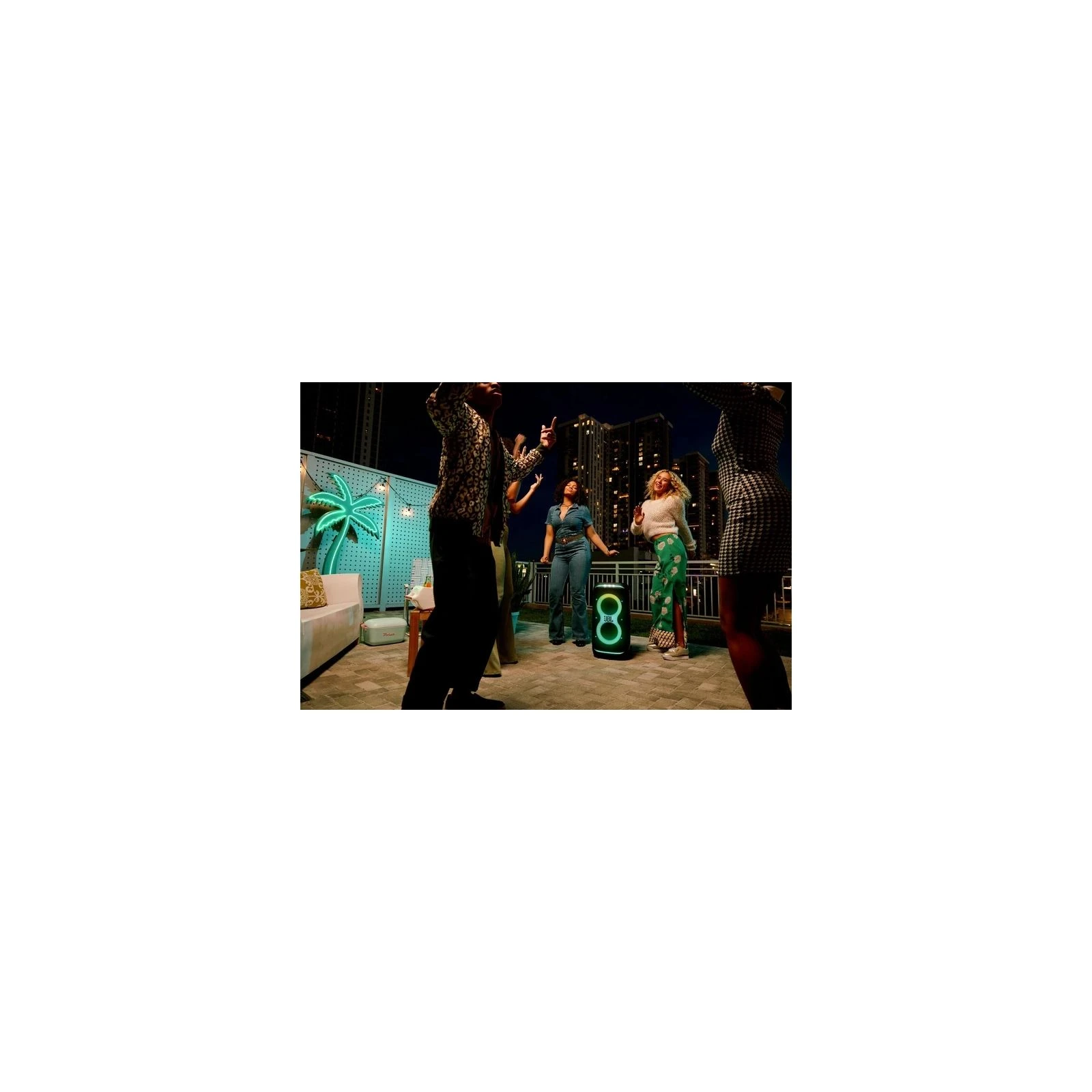 JBL PartyBox Stage 320 Black (JBLPBSTAGE320EP) Подключение проводное, беспроводное