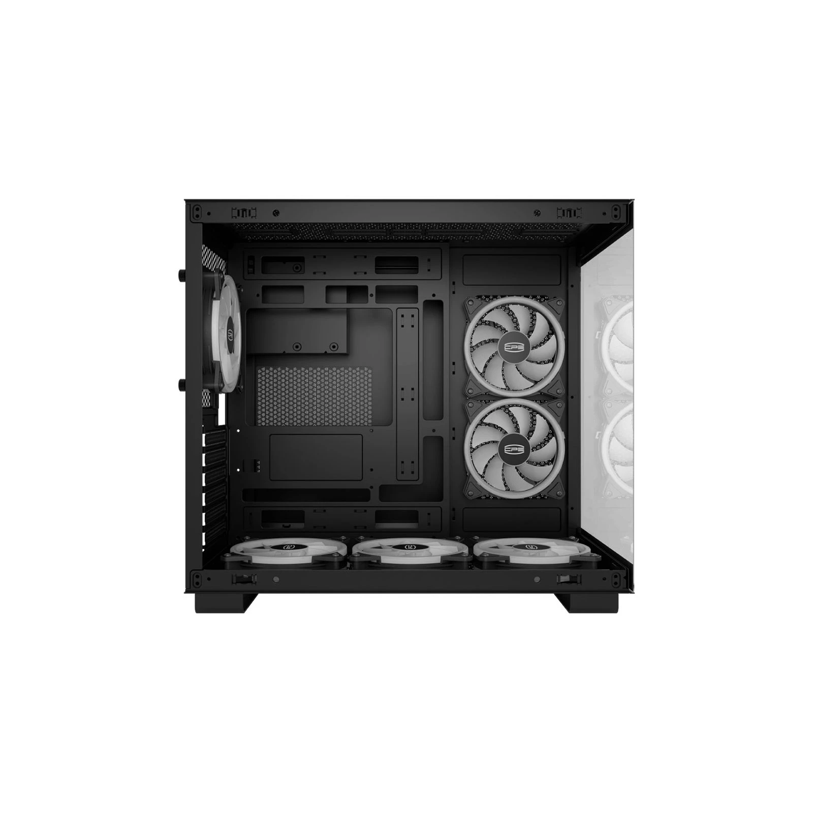 PcCooler C3 T500 ARGB BK (UA) Наличие блока питания без блока питания