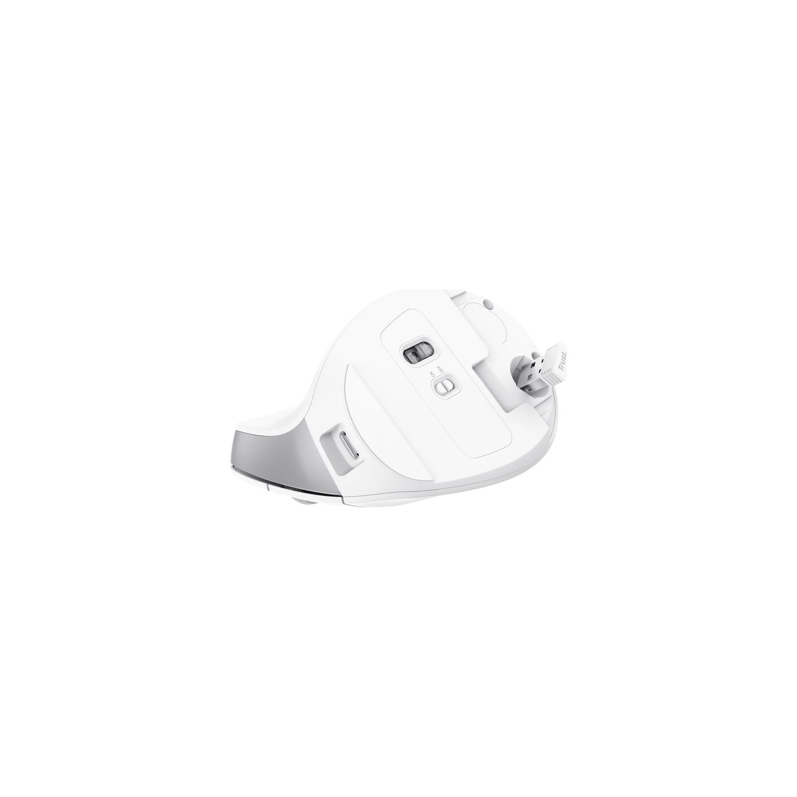 Trust Bayo 2 Ergonomic Wireless/USB-A White (25146) (UA) Тип: Вертикальні; Призначення: