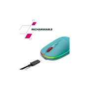 Canyon MW-22 Dual Band RGB Wireless Dark Cyan (CNS-CMSW22DC) (UA)