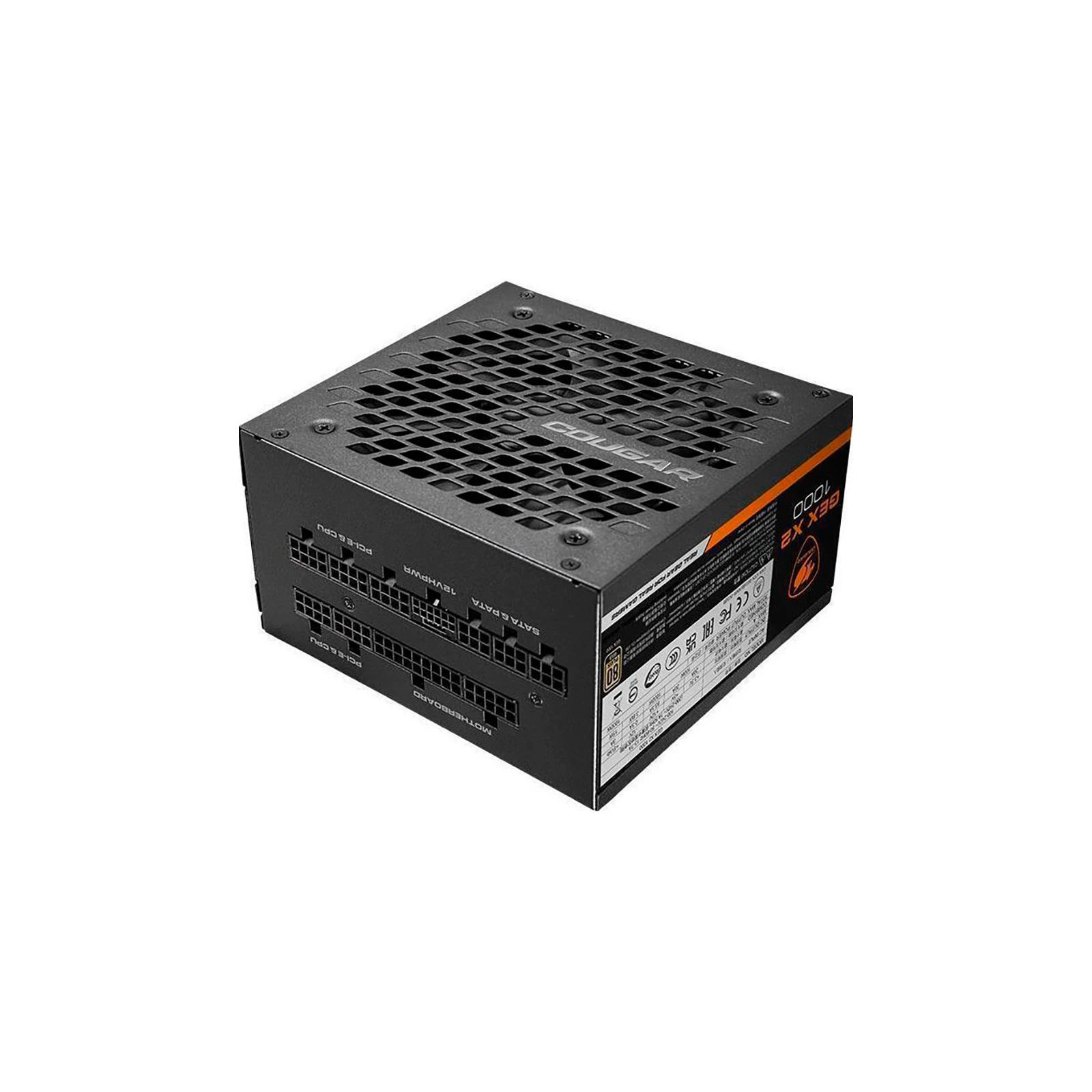 Cougar 1000W (GEX X2 1000) (UA) Тип БП: модульні, для