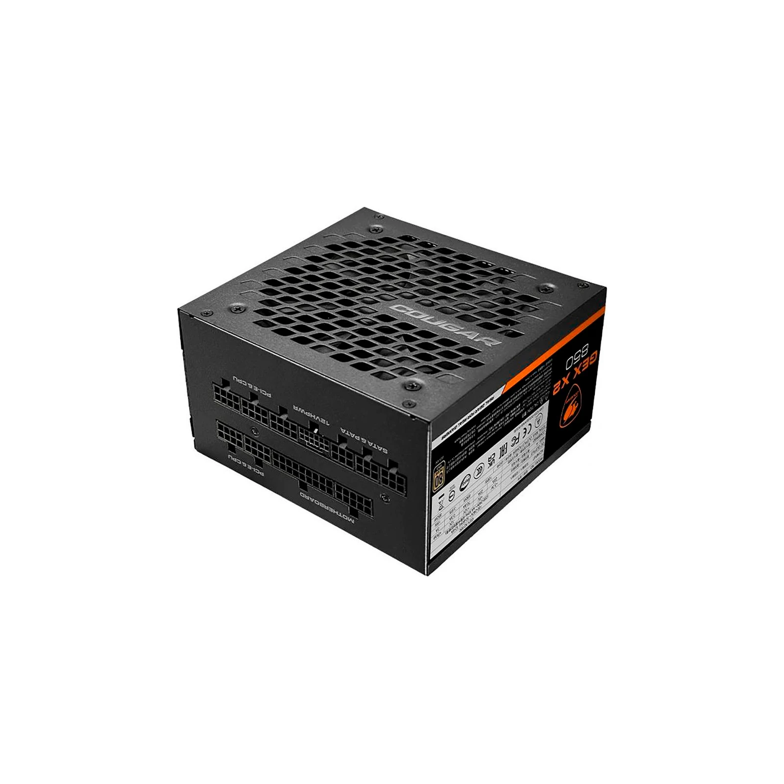 Cougar 850W (GEX X2 850) (UA) Тип БП: модульні, для