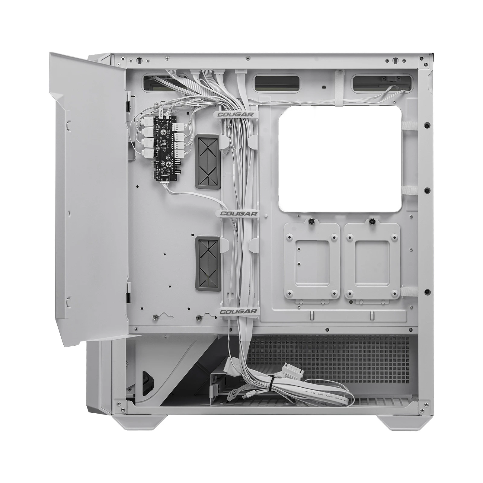 Cougar MX600 RGB White (UA) Поддерживаемые материнские платы CEB, E-ATX, ATX, Micro - ATX, Mini - ITX